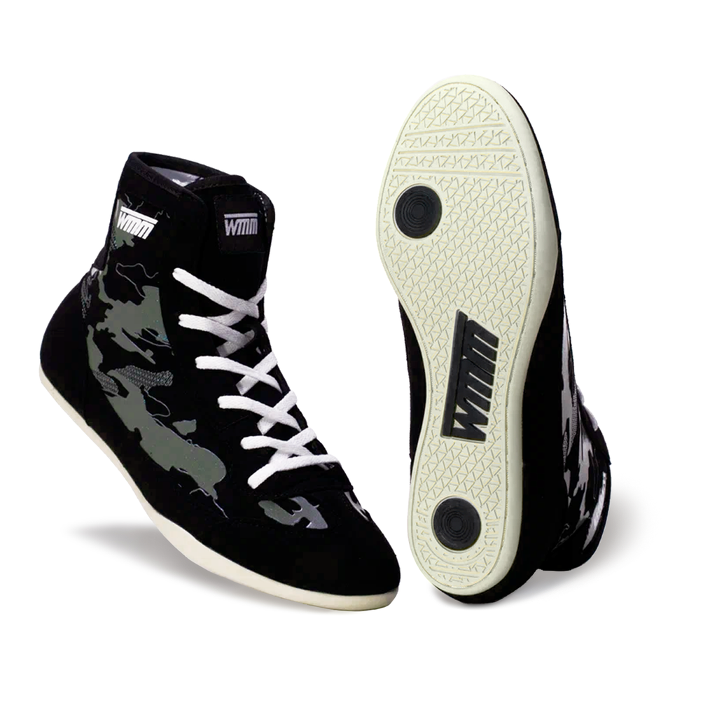 WMM FLEX Black/Khaki Wrestling shoe