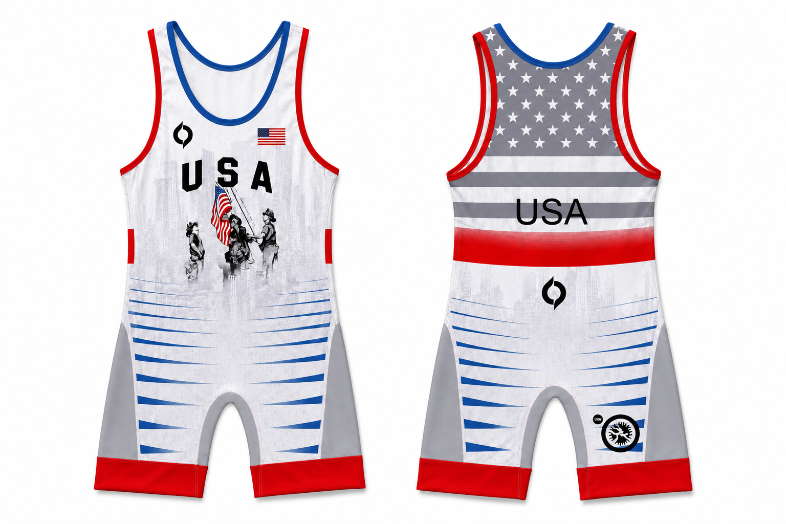 USA v3 Singlet