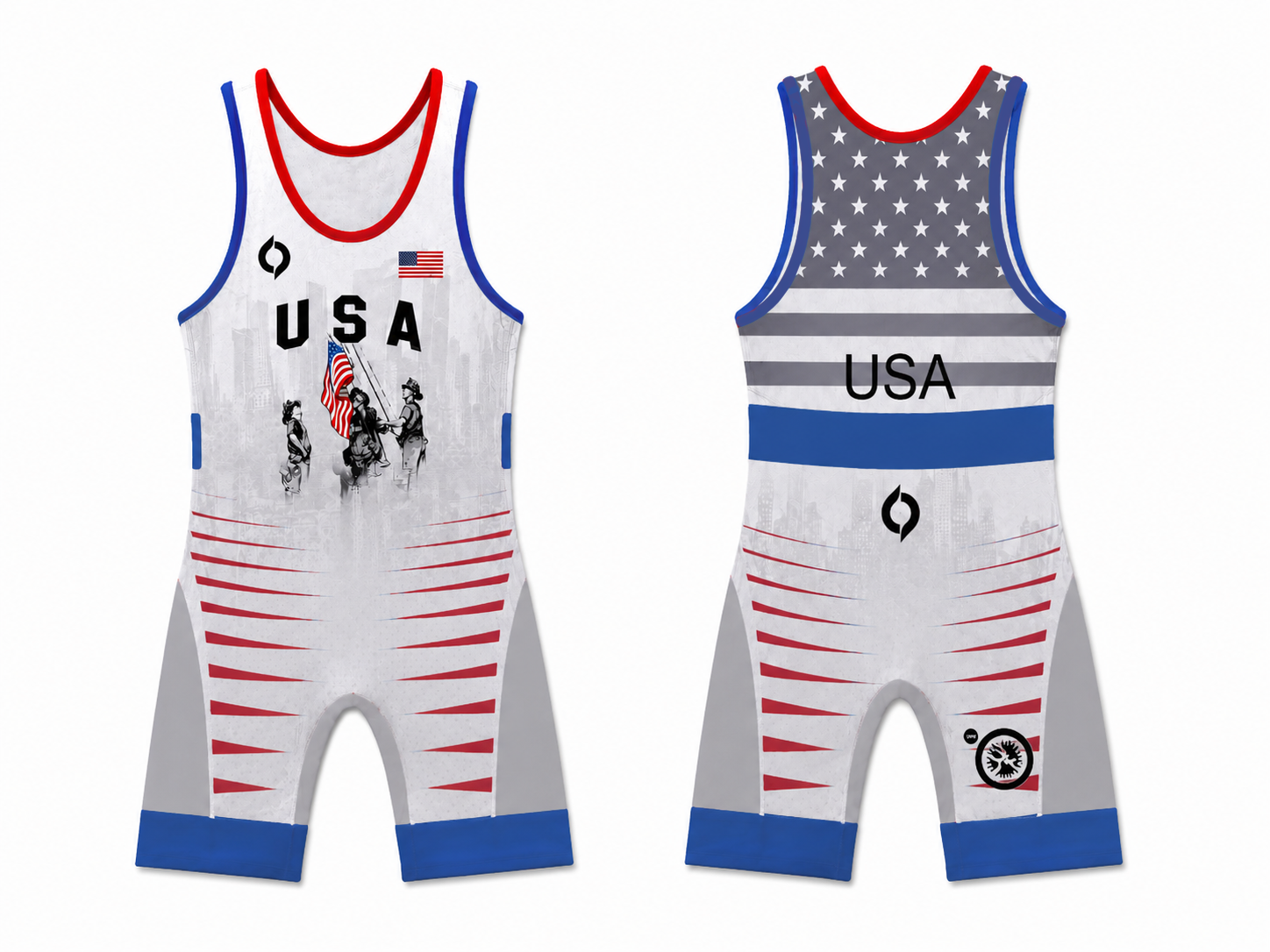 USA v3 Singlet
